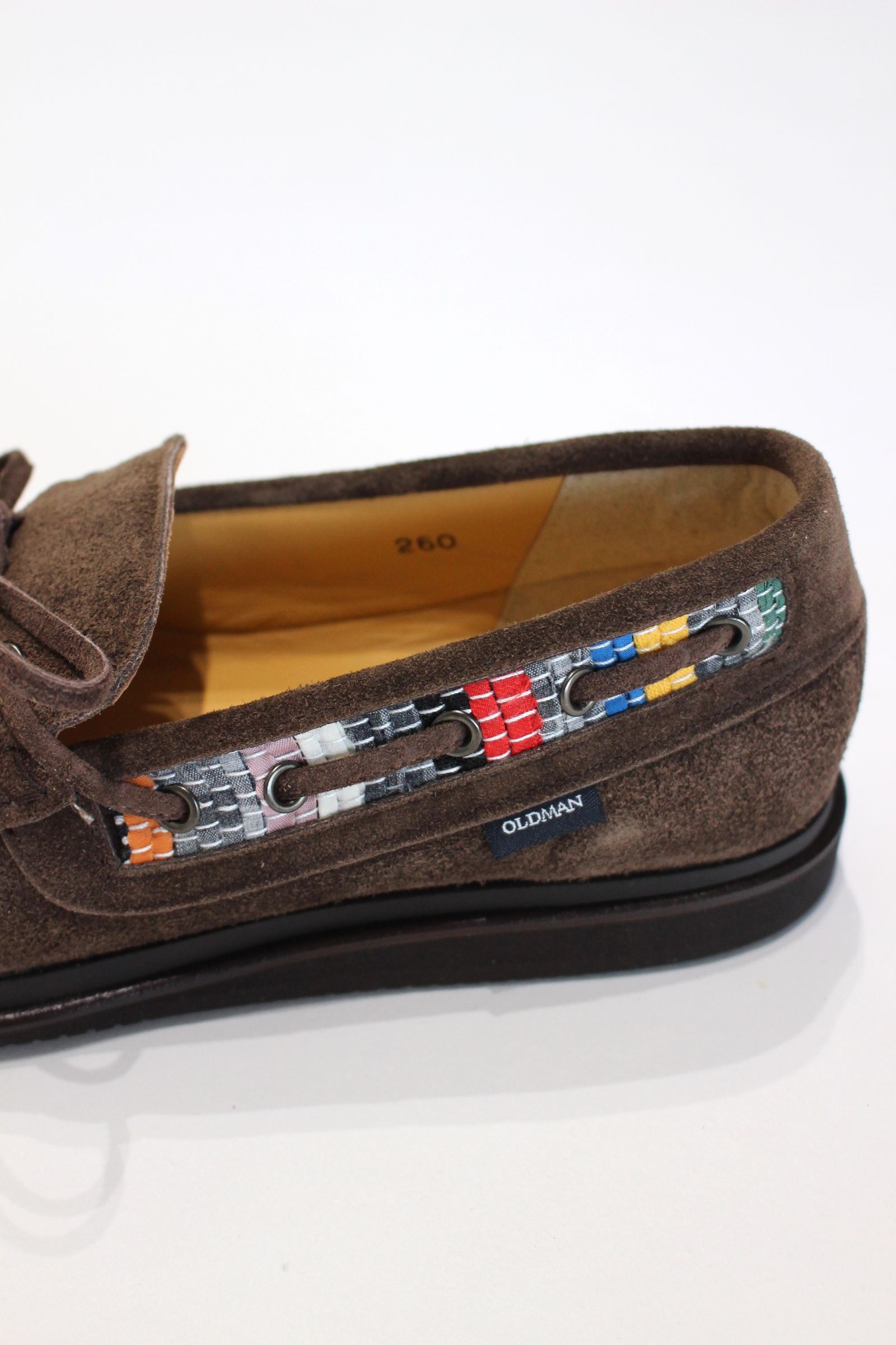 OLDMAN　MOCCASIN　スウェードシューズ KUON - Suede Shoes by OLDMAN/スウェードシューズ | NapsNote