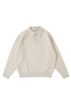 JAMIESON'S KNIT POLO/ IVORY