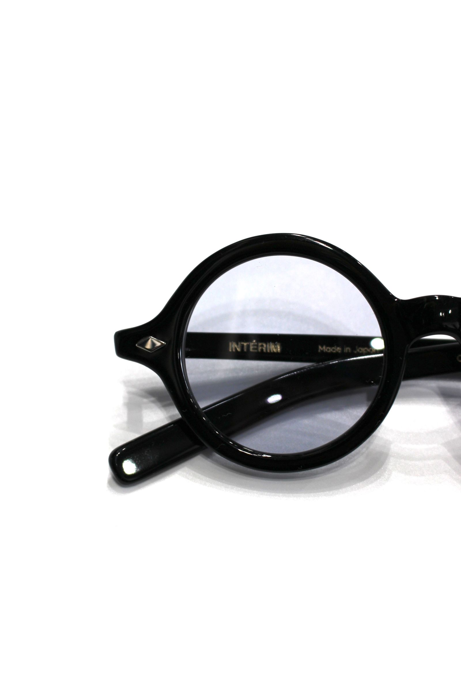 INTERIM - 50S-60S USA CELLULOID ROUND-EYE GLASSES/セルロイドメガネ | NapsNote