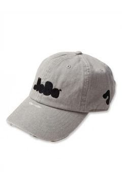 JieDa LOGO DAMAGE CAP | GRAY | キャップ