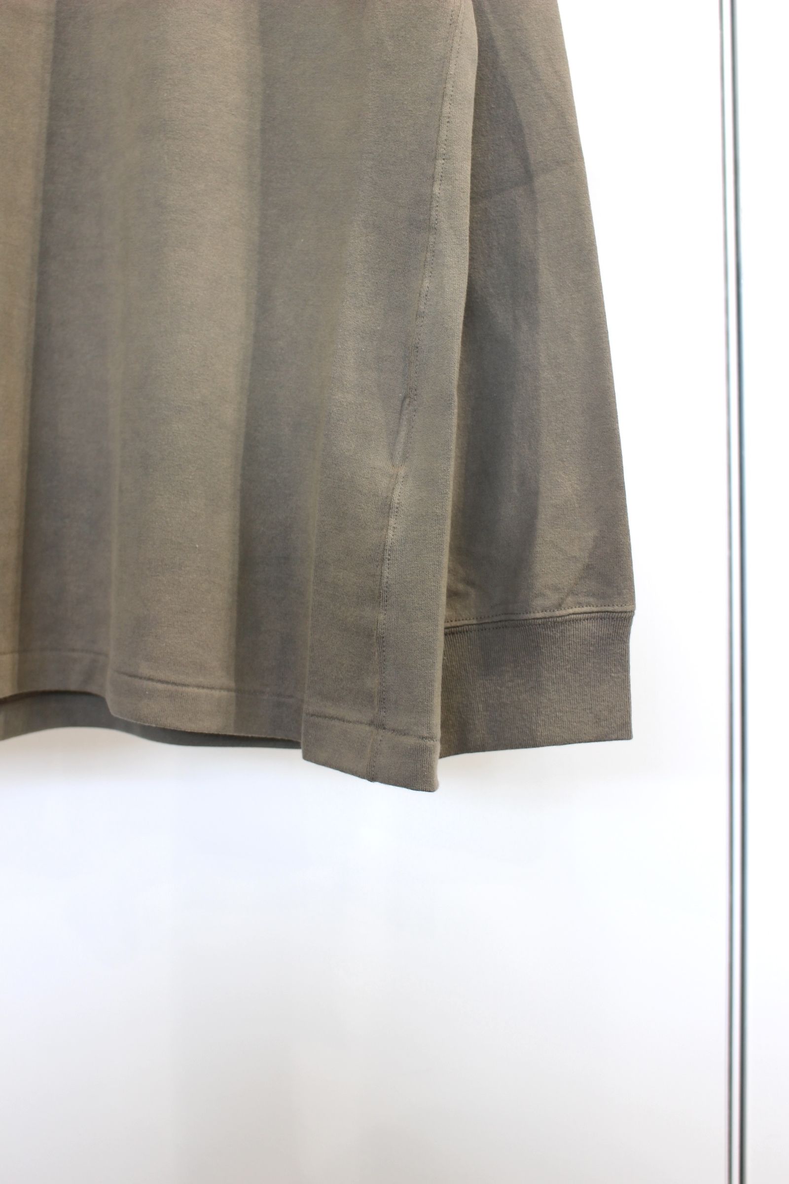 UNEVENNESS LS T-SHIRT | SAND | カットソー