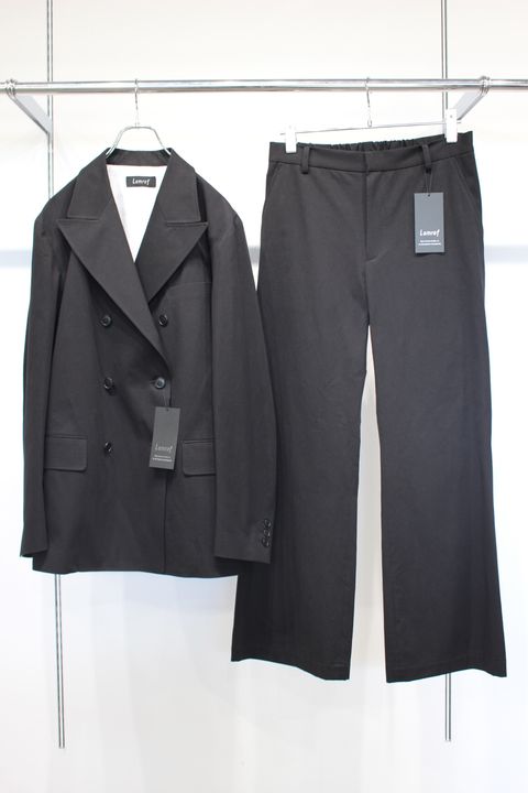 Jazzy Jacket | Jazzy Slacks | BLACK | セットアップ