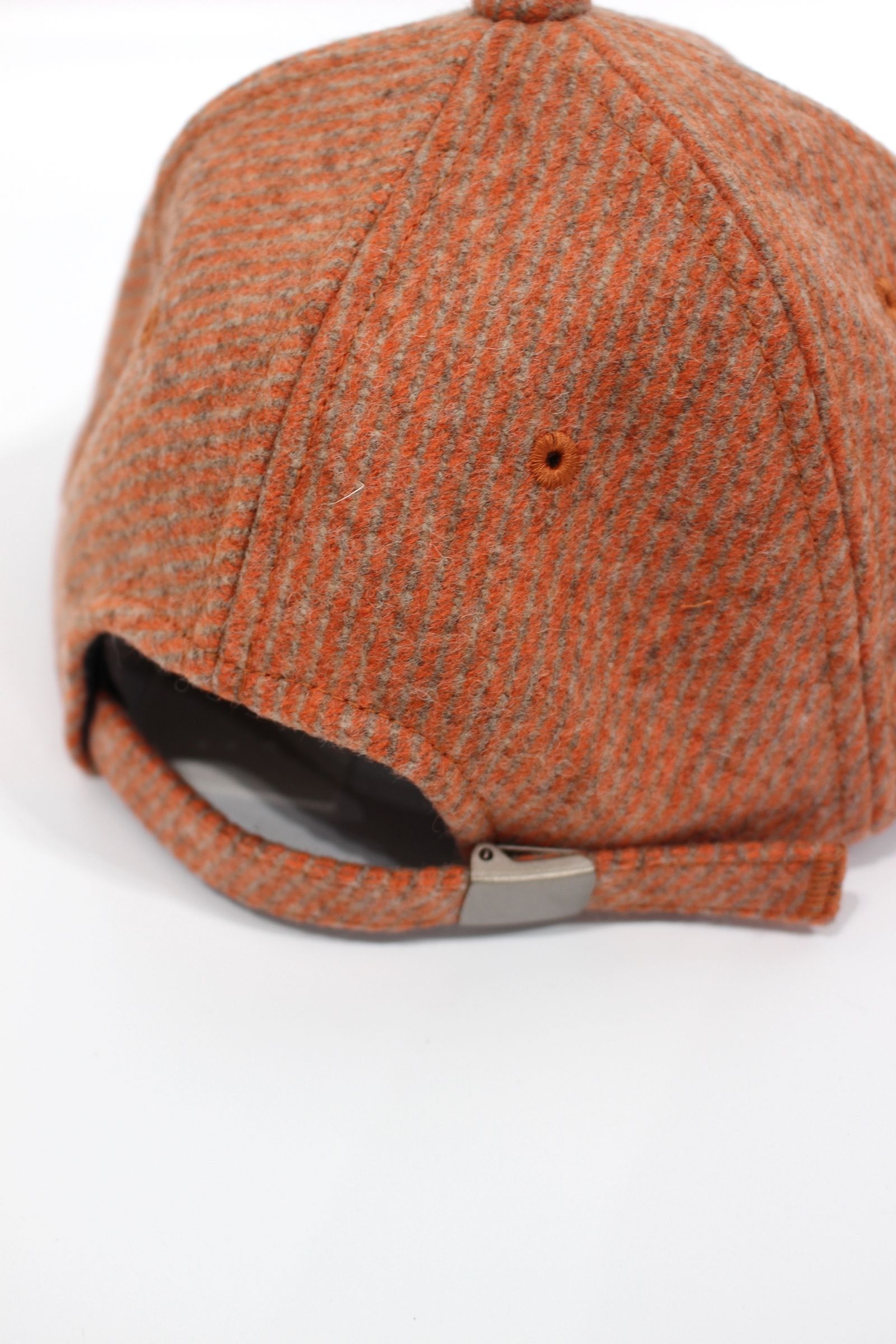 HEAVY WOOL CASHMERE TRICOTINE 6P CAP/ORENGE