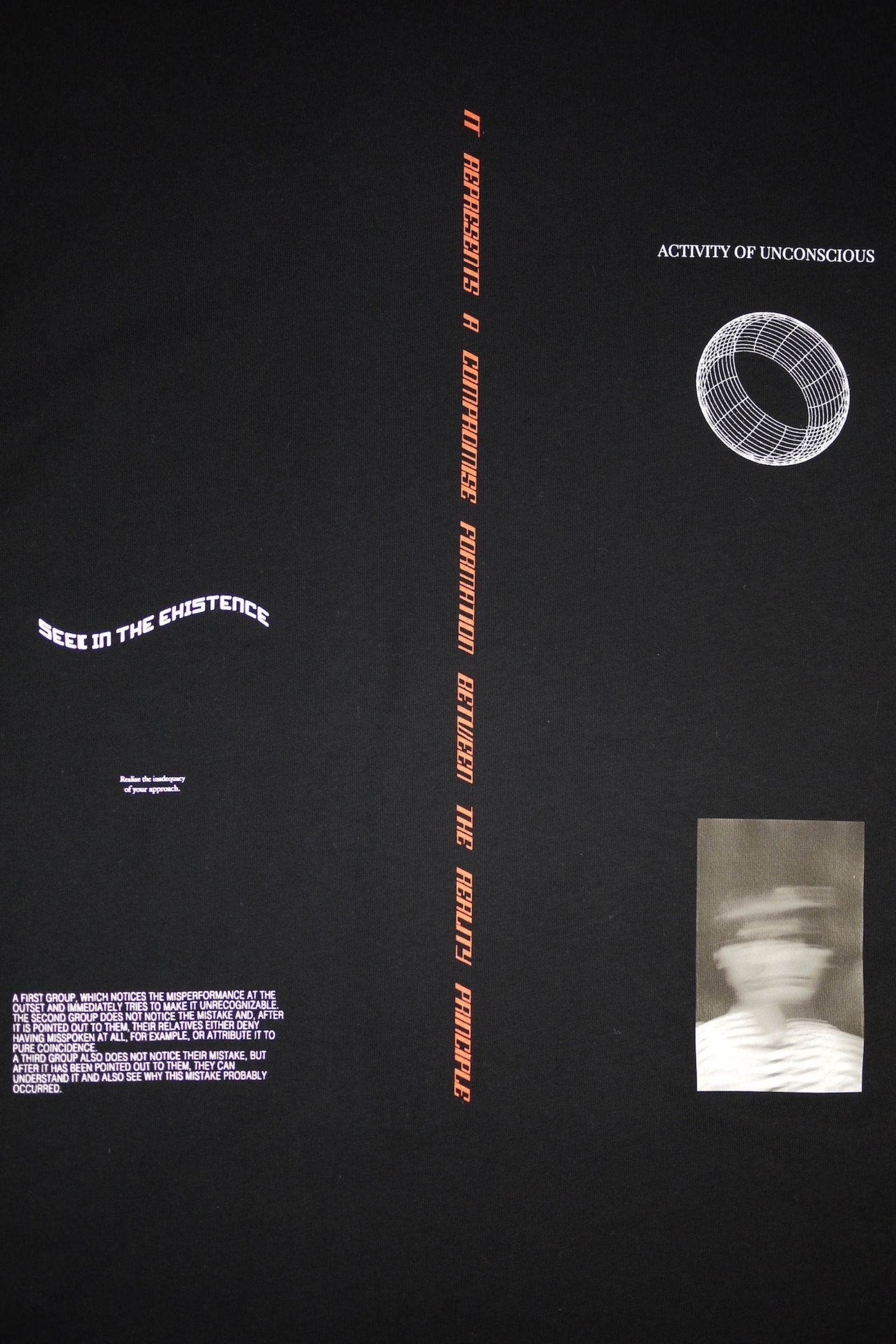 ACTIVITY OF UNCONSCIOUS TEE/カットソー