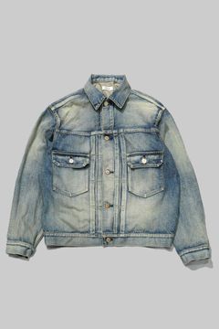 HYPER BIG CLASSIC VINTAGE "2ND" SHUTTLE DENIM SIDE PANEL JACKET | C.NAVY | デニムジャケット