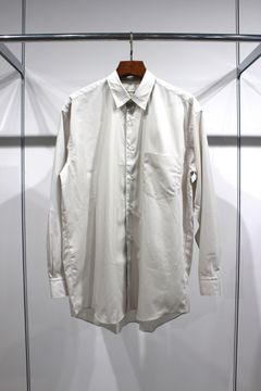 200/2 SUPIMA BROAD REGULAR COLLAR SHIRT/L.BEIGE