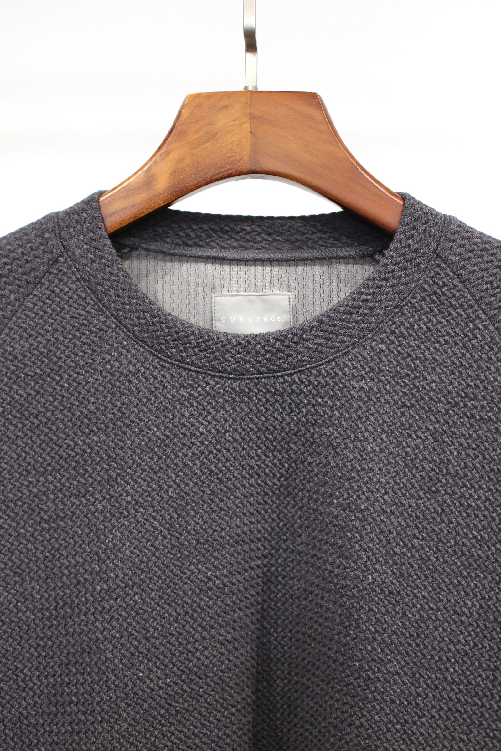 SOFT RIPPLE JERSEY L/S TEE | GRAY | カットソー