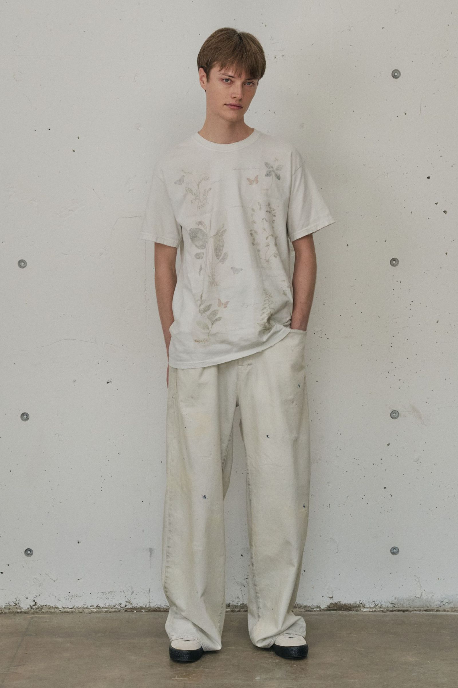 #06 AGING 10oz type-C | WHITE | デニムパンツ