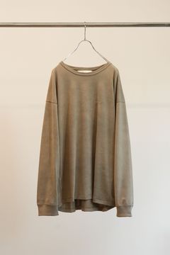UNEVENNESS LS T-SHIRT | SAND | カットソー