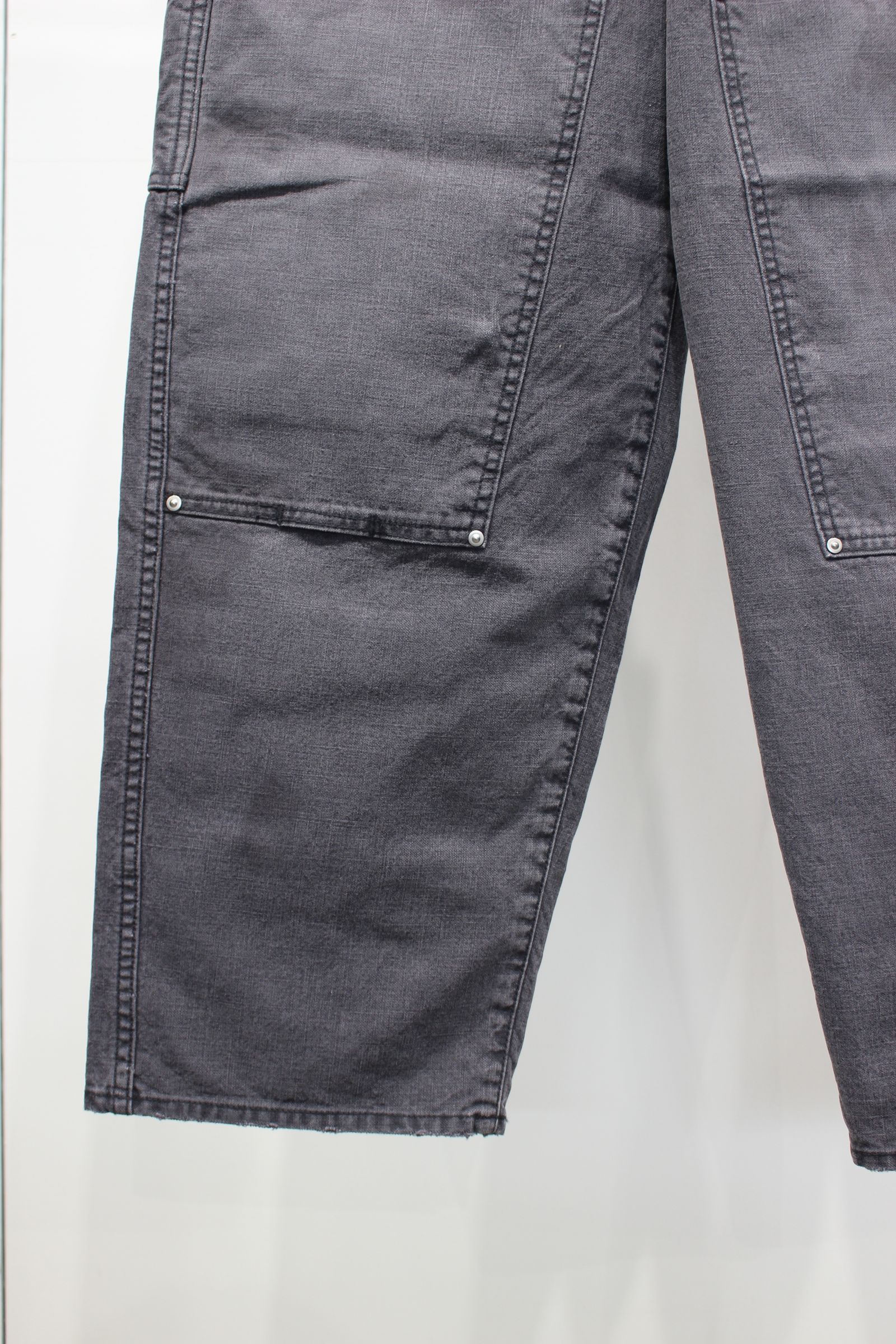 DUCK DOUBLE KNEE PANTS | BLACK | ダブルニーパンツ