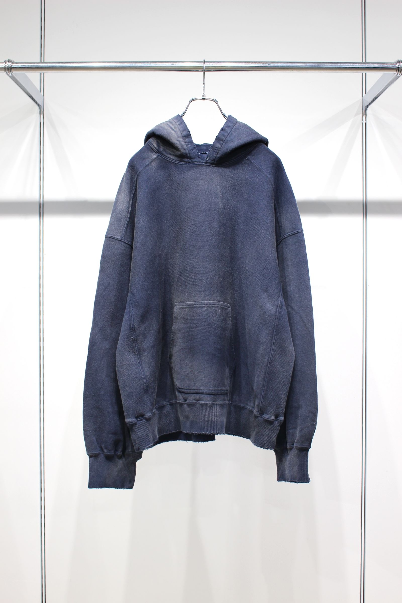 [ラスト1点] SWITCHING HOODIE | D.PURPLE | フーディー