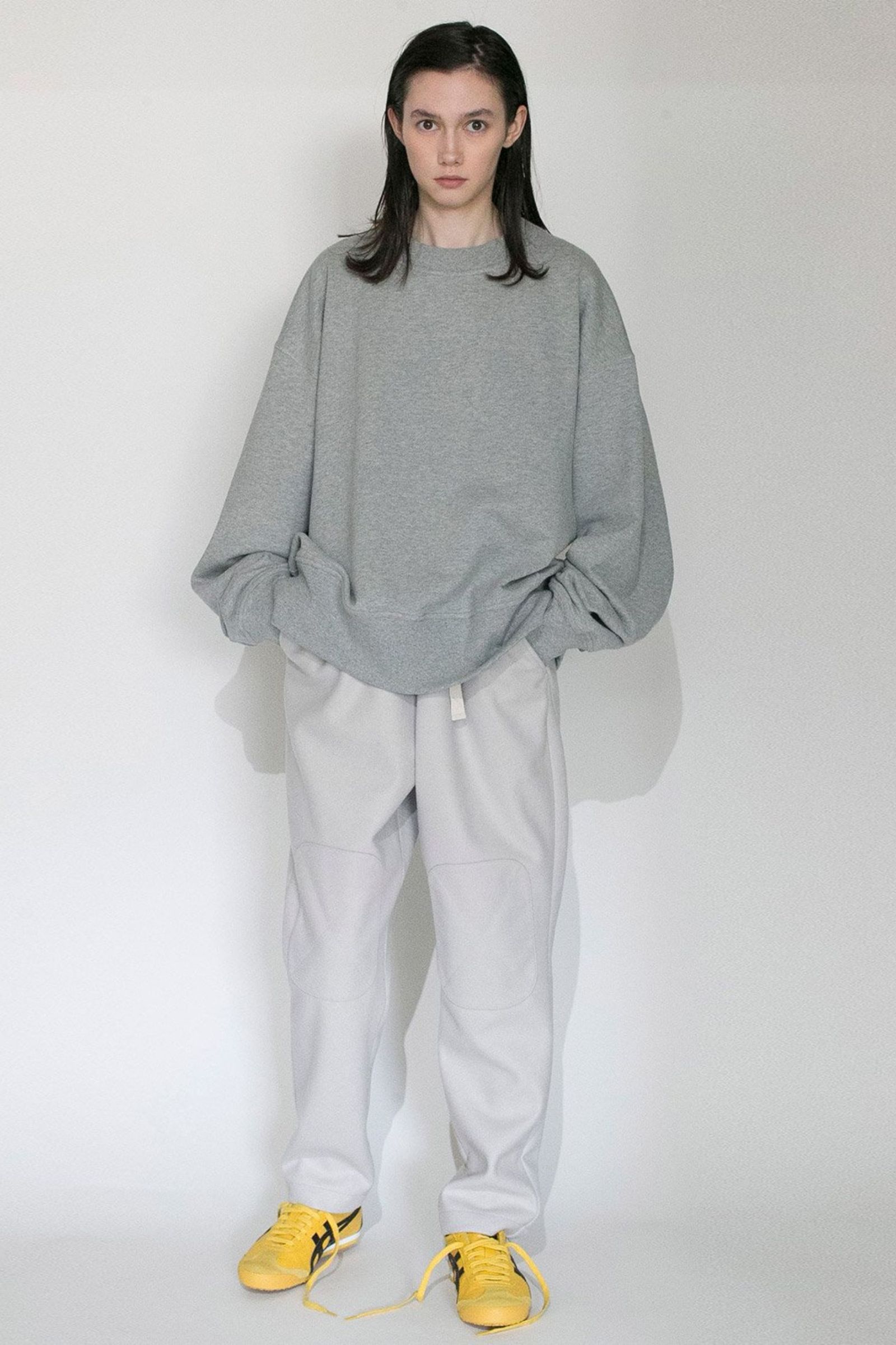 世界的に有名な VOAAOV◇PILE Shirt/スウェット/2/YLW/VOSW-I31 Neck