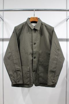 HARD TWILL COVERALL/OLIVE