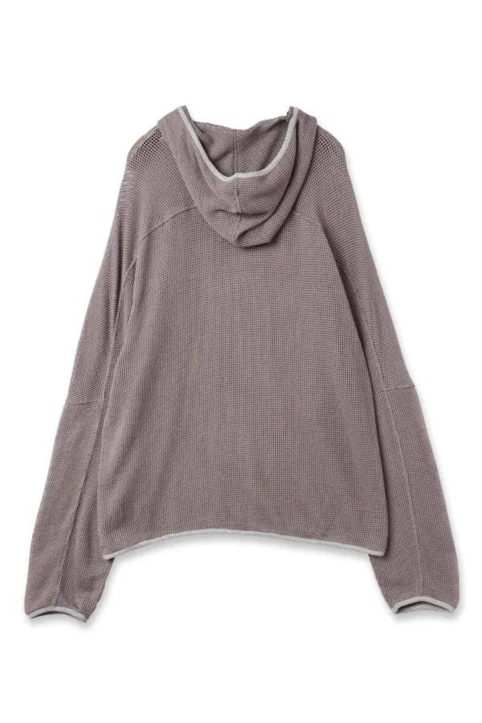 [ラスト1点] MESH HOODIE | GRAY | メッシュフーディ
