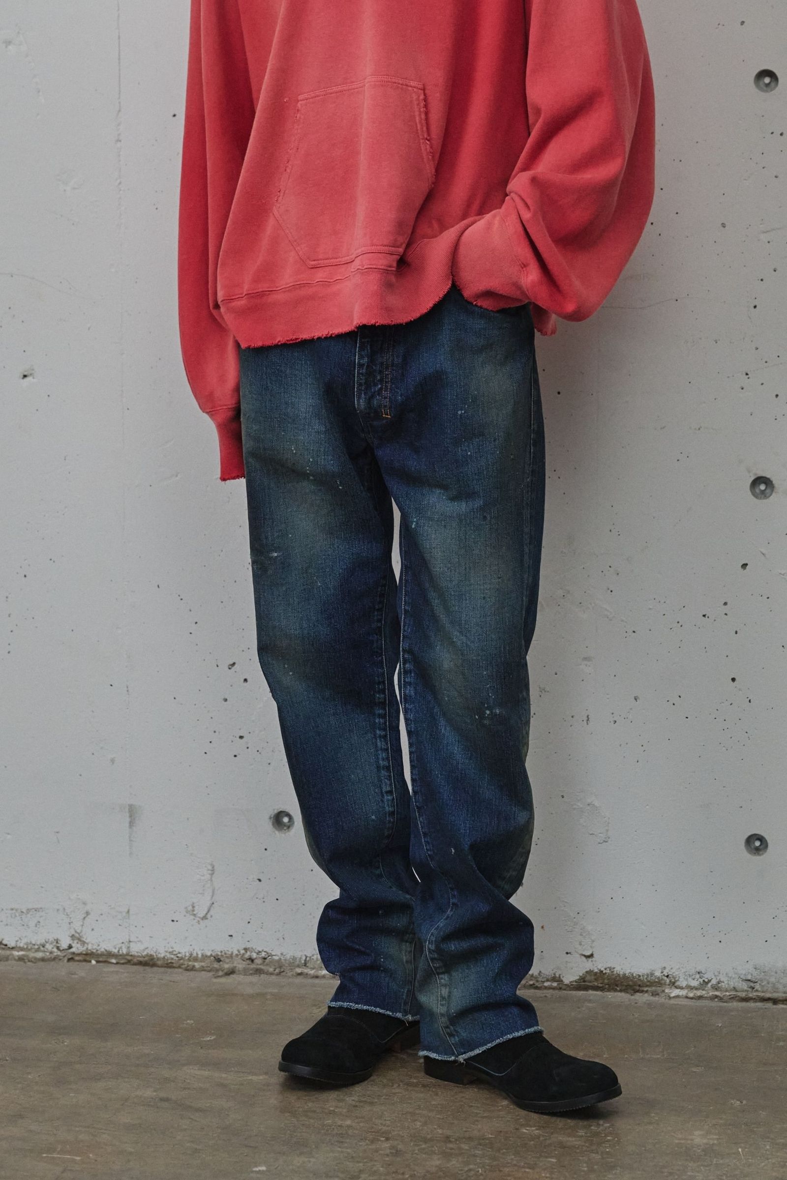 #07 SLIM STRAIGHT 5P DENIM PANTS | INDIGO | デニムパンツ