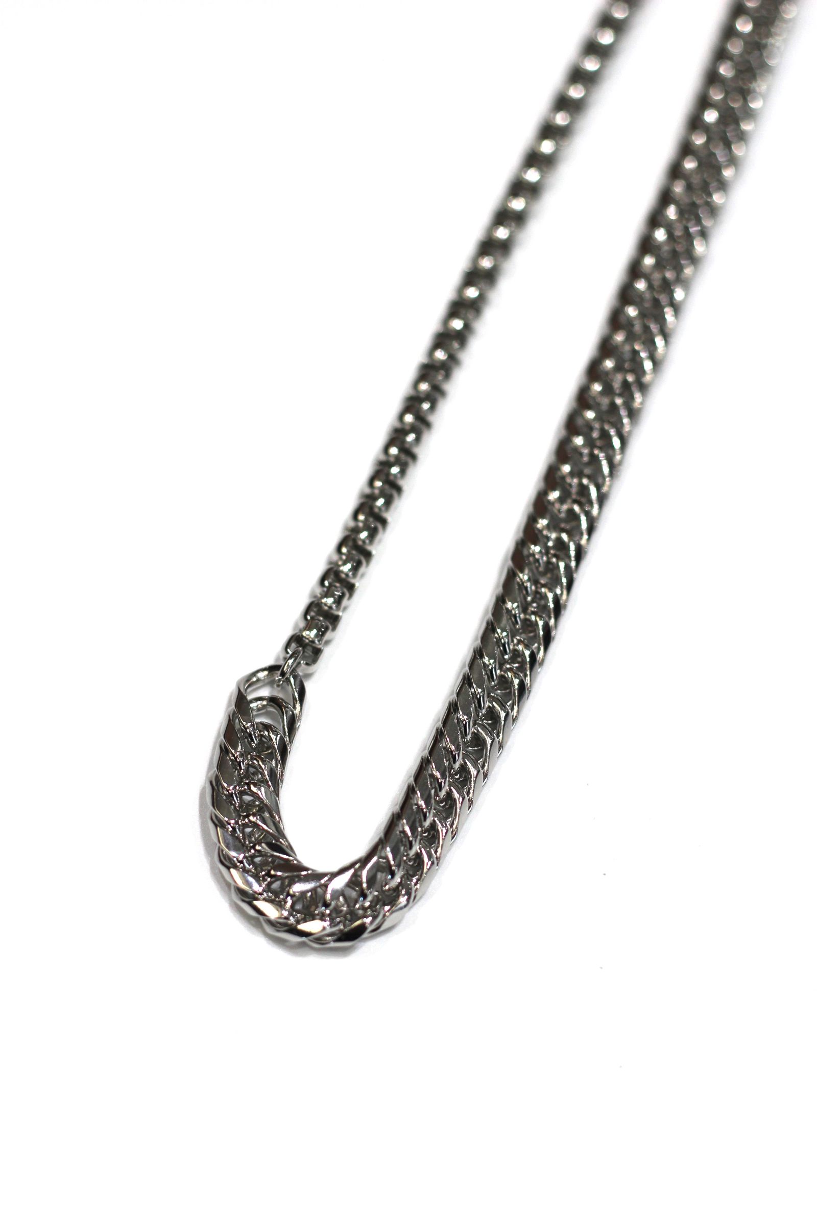 JieDa/ SWITCHING WIDE CHAIN NECKLACE44cm - ネックレス