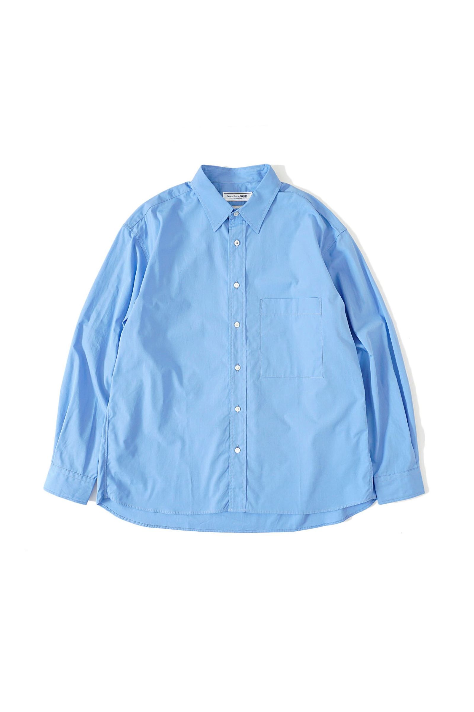 UNIVERSAL PRODUCTS - T.M. REGULAR COLLAR L/S SHIRT/SAX | NapsNote