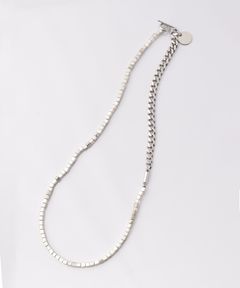 SWITCHING BEADS NECKLACE/ネックレス（ビーズ）/シルバー