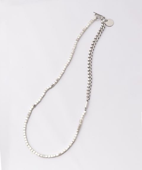 SWITCHING BEADS NECKLACE/ネックレス（ビーズ）/シルバー