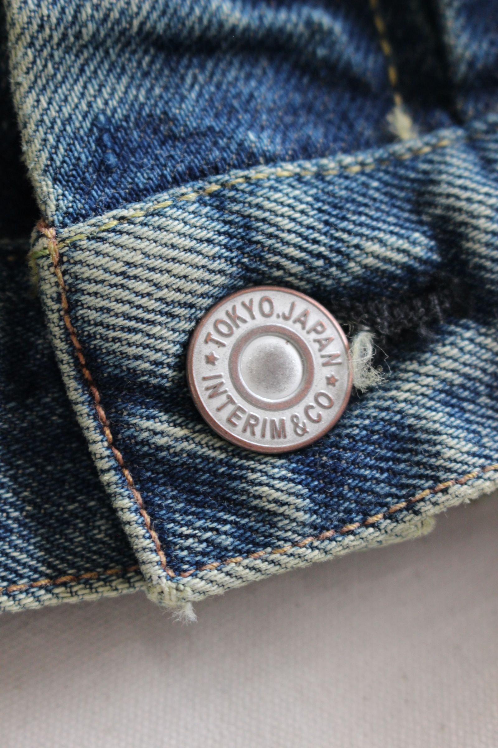 [ラスト1点] VINTAGE WASHED "1ST" KIBATA SHUTTLE DENIM JACKET | CLASSIC | デニムジャケット