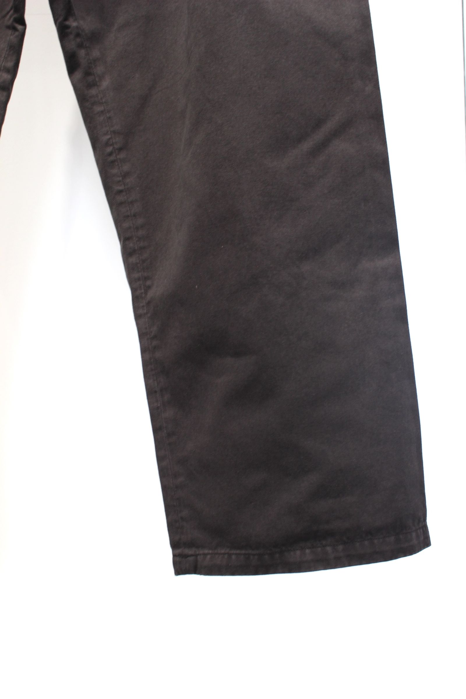 CHINO SLACKS | BLACK | チノスラックス