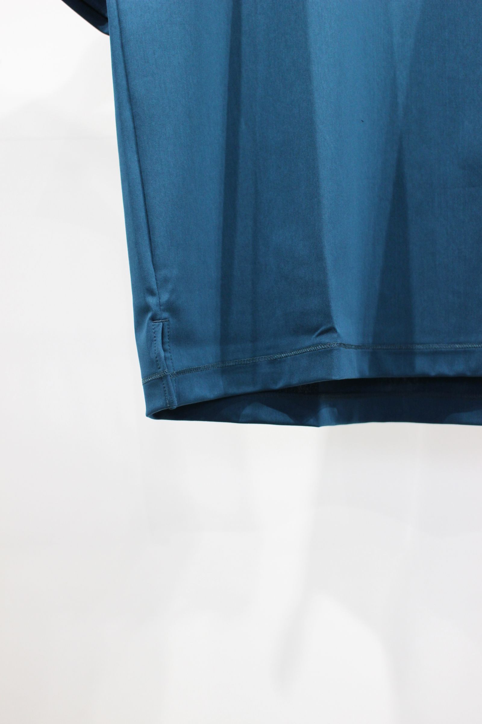 WARP KNIT OVERSIZED TEE/PRUSSIAN