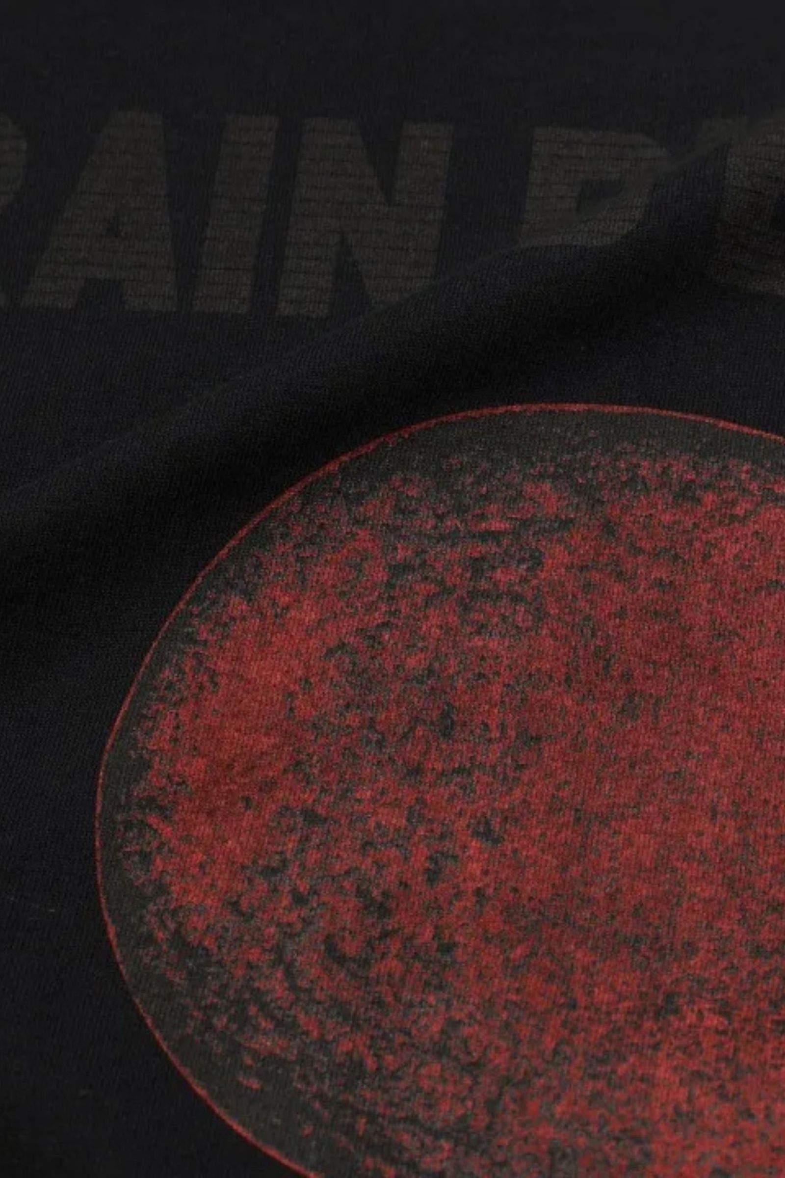 PLANET BIG PRINT TEE | BLACK | オーバーサイズT