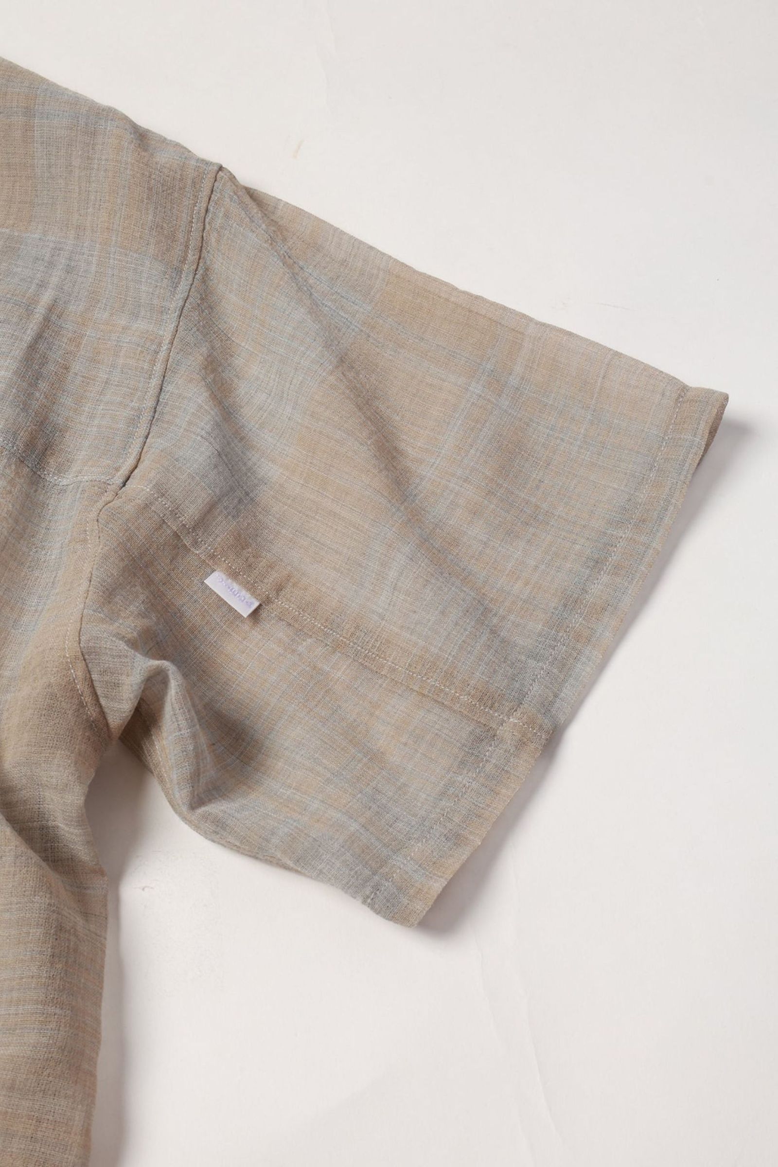 JieDa - CHECK SHIRT S/S | LIGHT PINK | シャツ | NapsNote