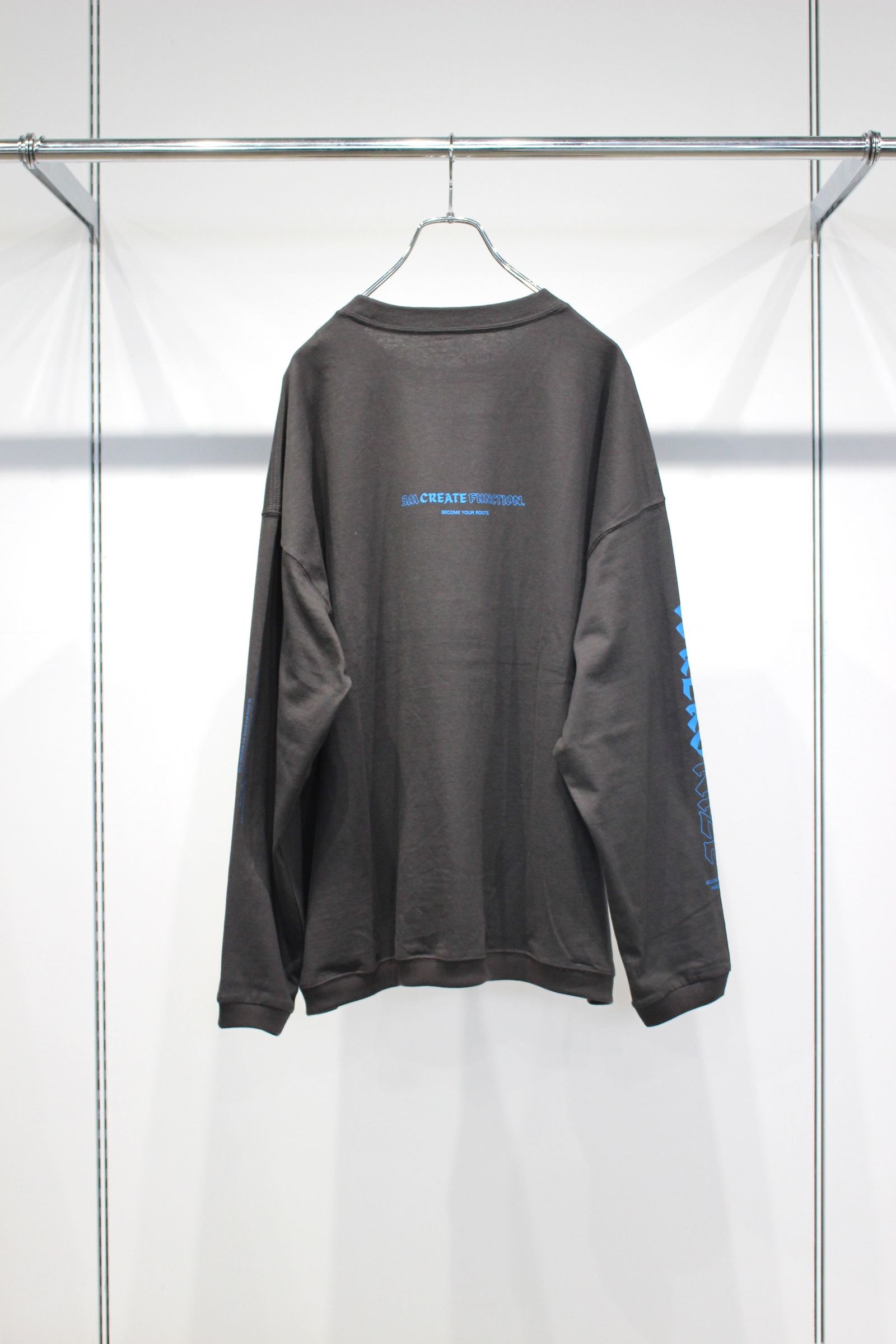 RE AIKAWA LONG SLEEVE TYPE-A | Charcoal | カットソー