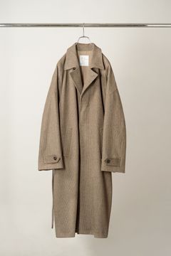 WOOL BLANKET BALMACAAN COAT | BEIGE | コート