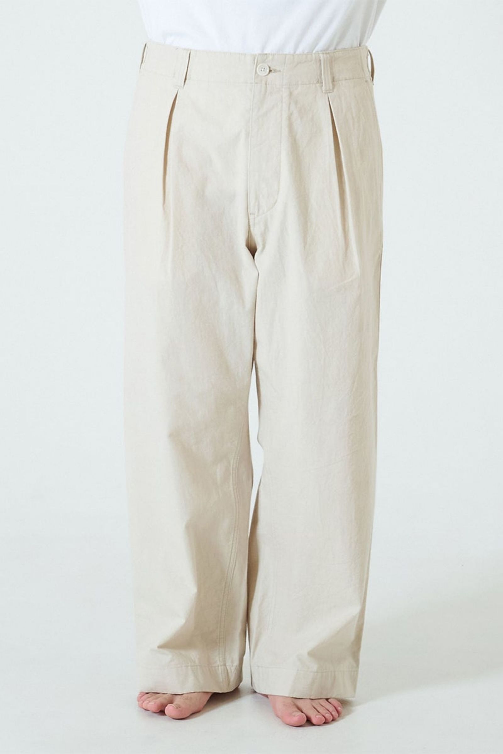 FANAGE COTTON Wide Pants/ワイドパンツ