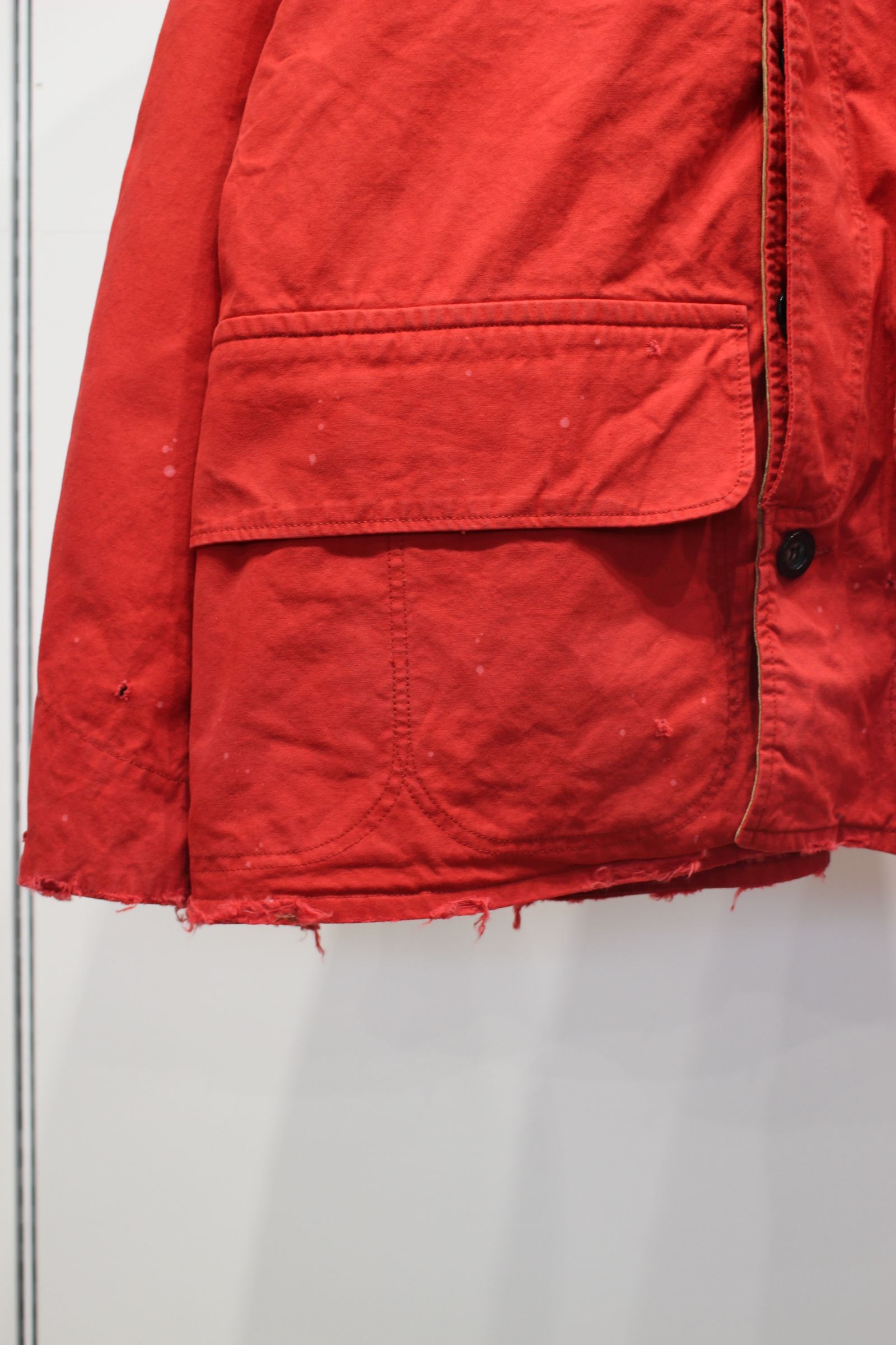 REVERSIBLE WORK JACKET | RED | リバーシブルジャケット