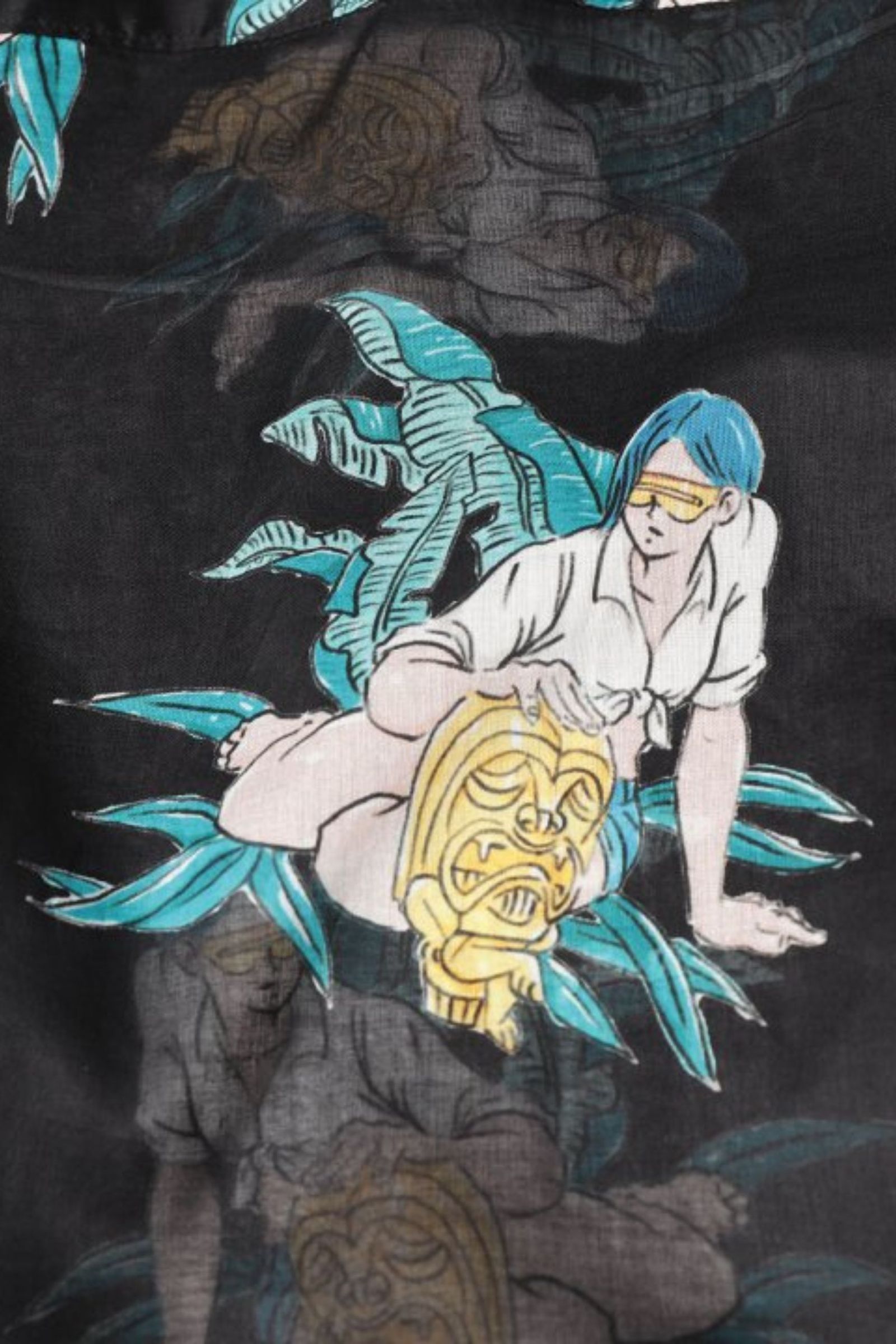 未使用 JIEDA アロハ JieDa シャツ ALOHA LONE SHIRTS S/S メンズ : ZOZOTOWN Yahoo