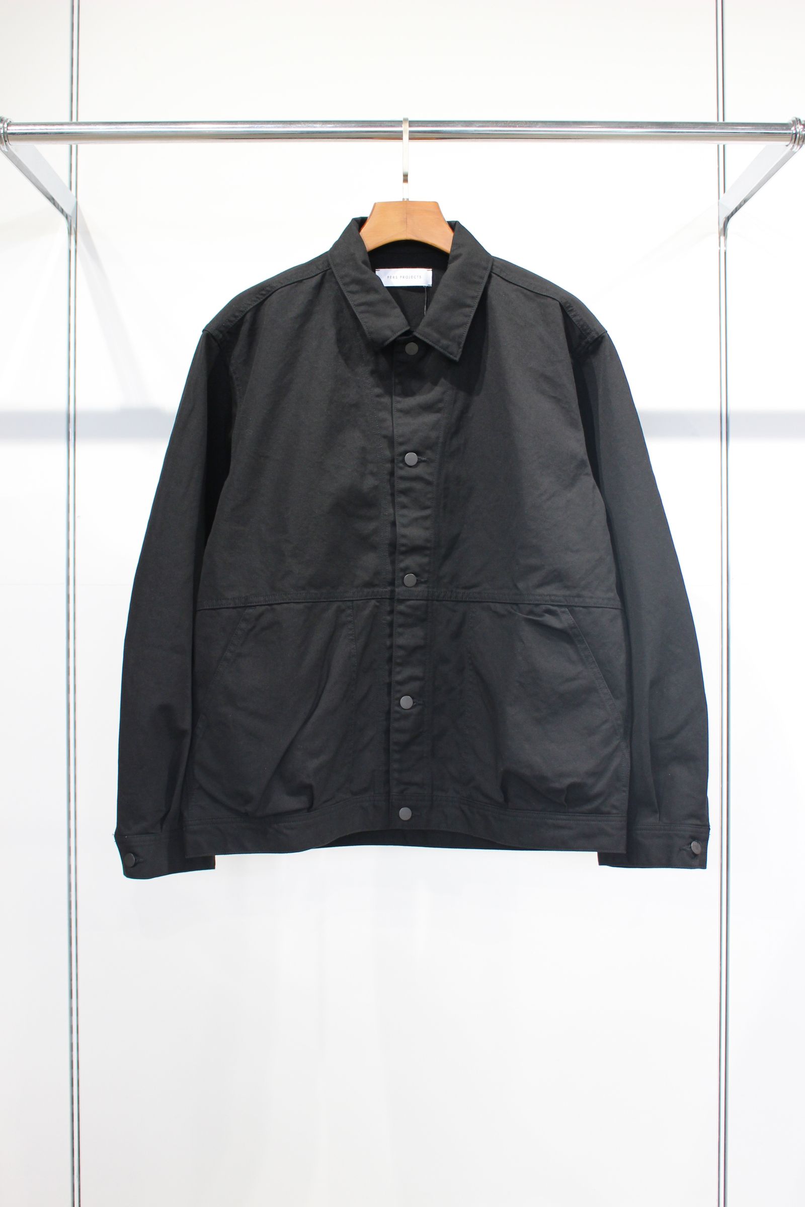 LIAM TRUCKER JACKET”CANVAS” | BLACK | ジャケット