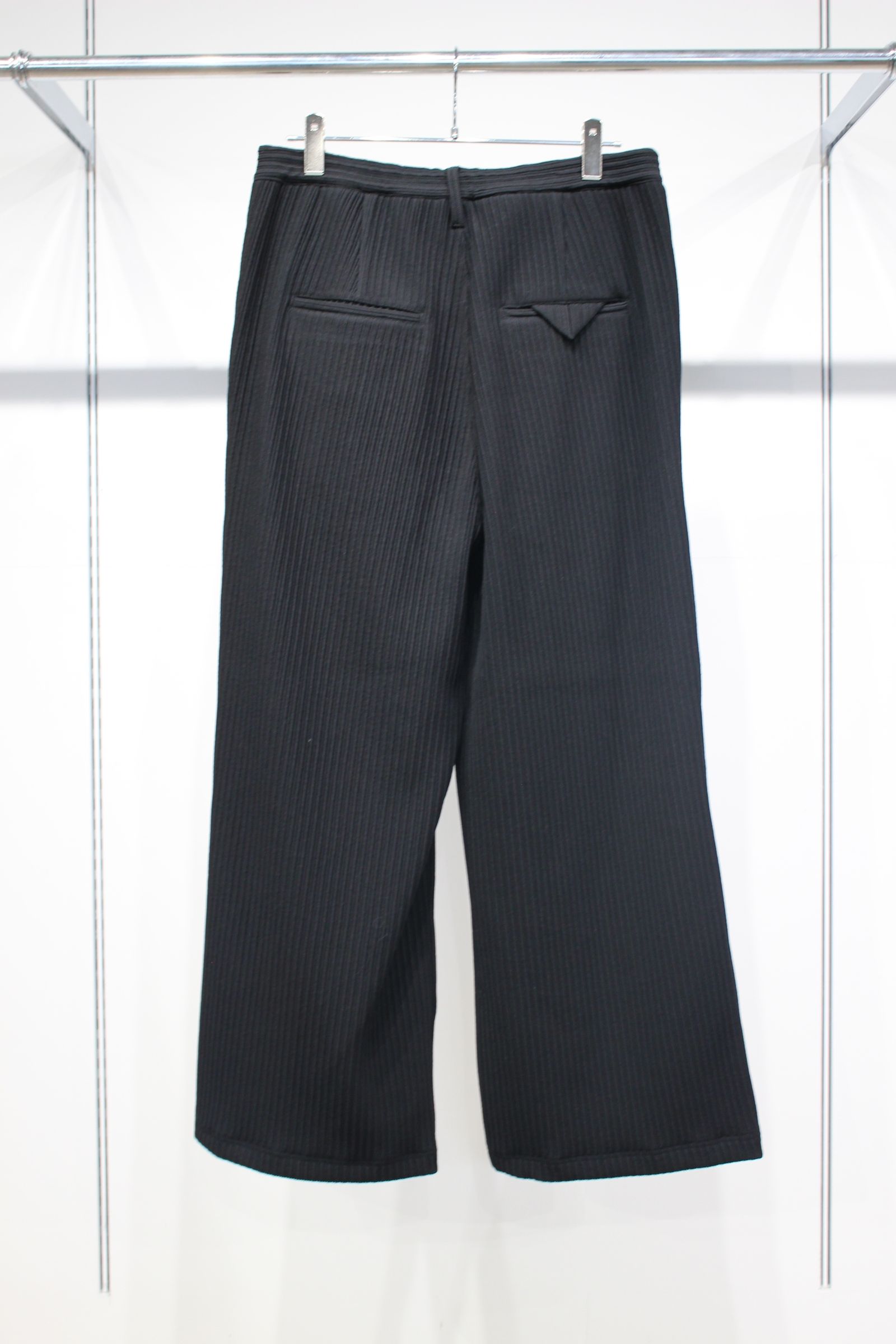 WIDE EASY PANTS | BLACK | イージーパンツ