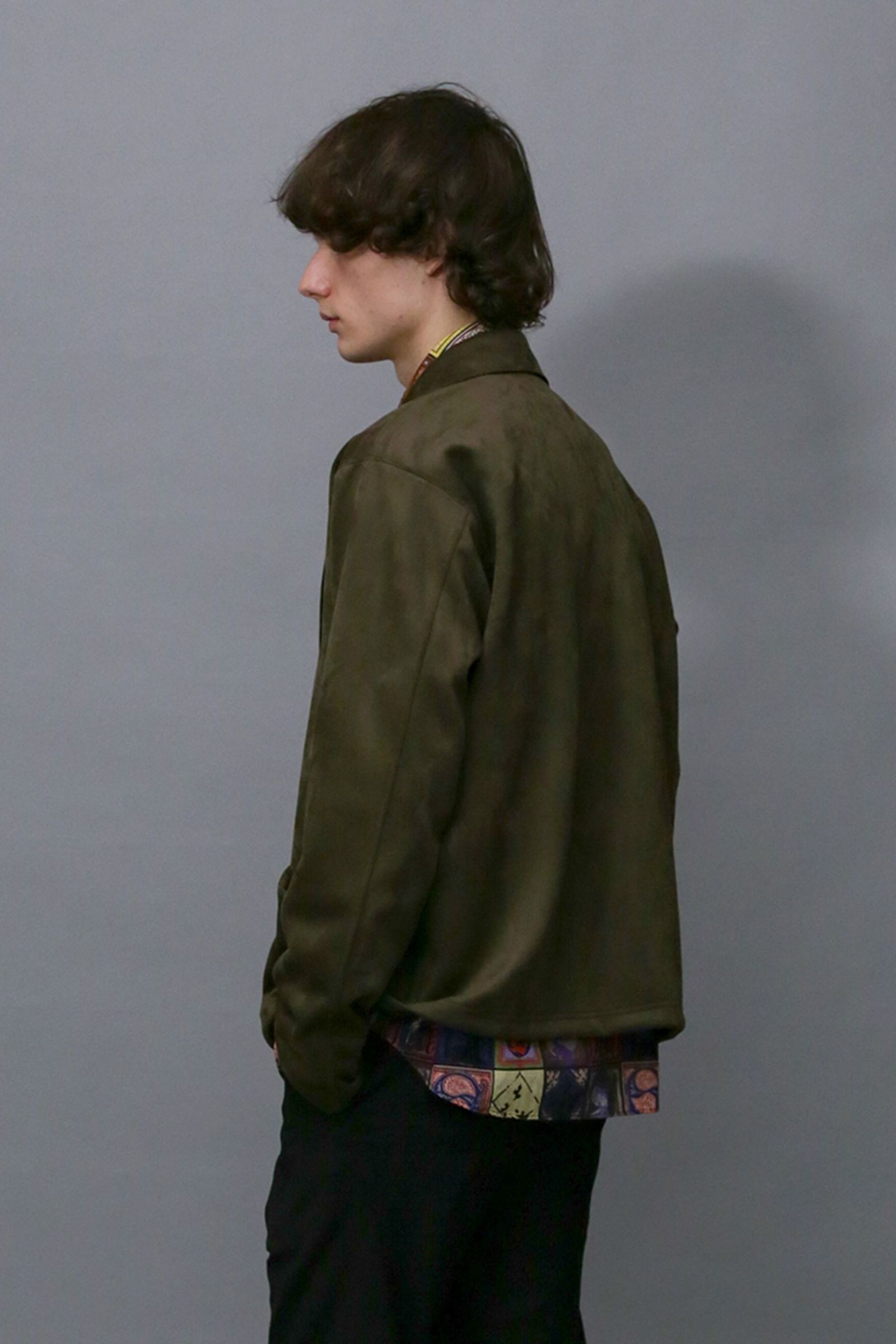 TECH KNIT SUEDE JK/フェイクスウェード