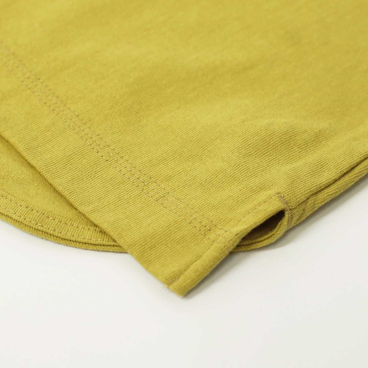 AGED COTTON TEE | DULL LIME | カットソー