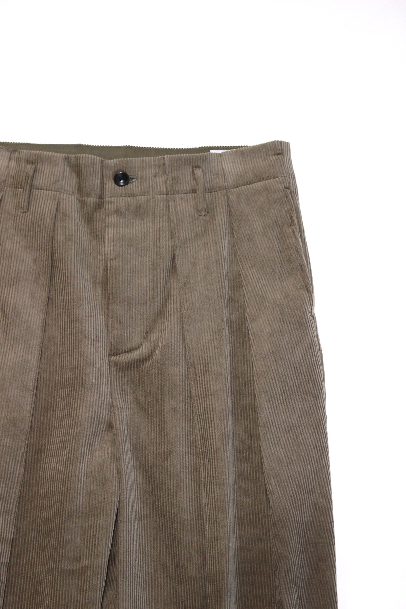 washing corduroy wide pants/コーデュロイワイドパンツ