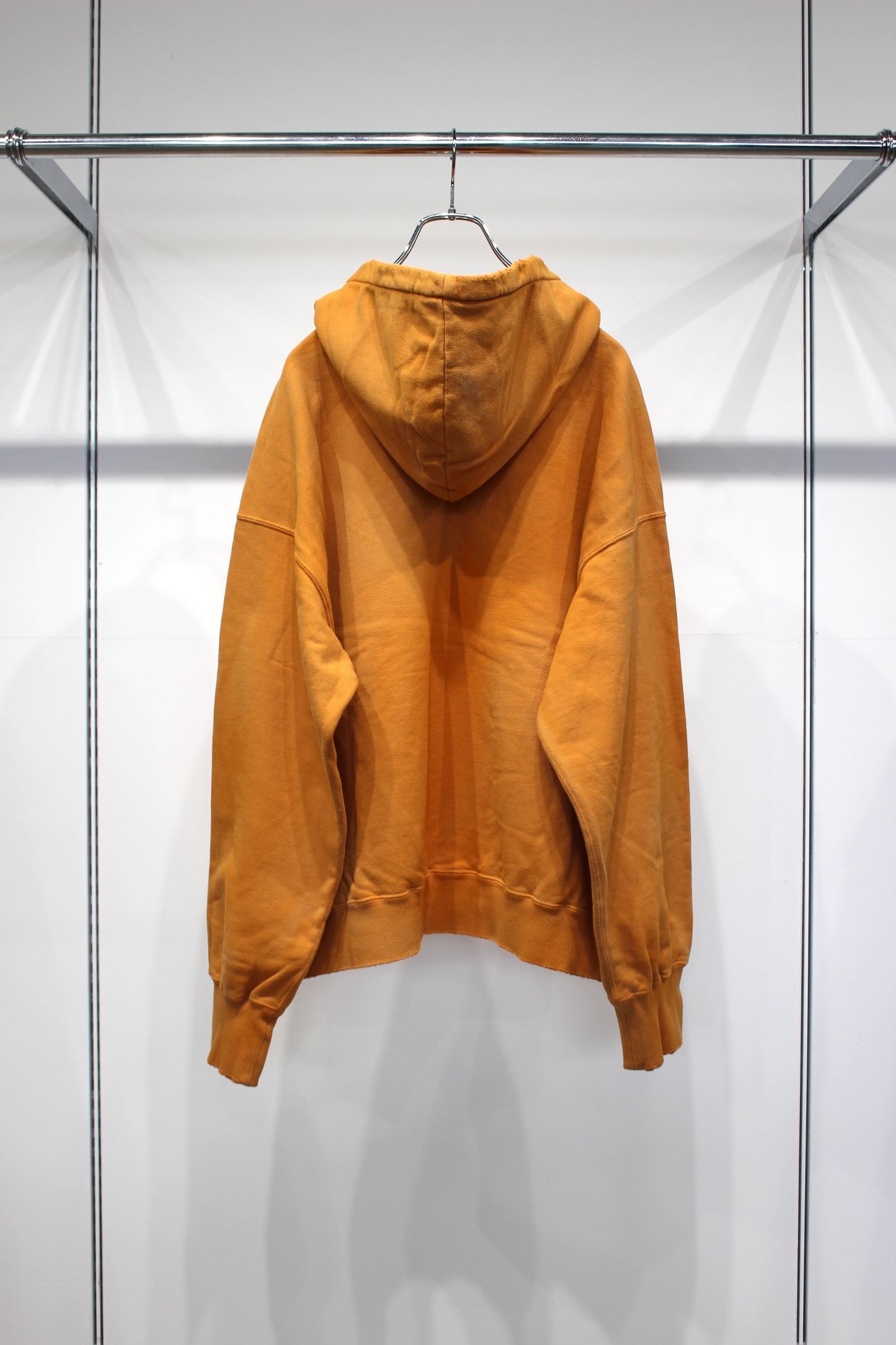 [ラスト1点] HALF ZIP HOODIE | YELLOW | フーディー