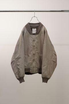 FADED BOMBER JACKET | SAND | ボンバージャケット