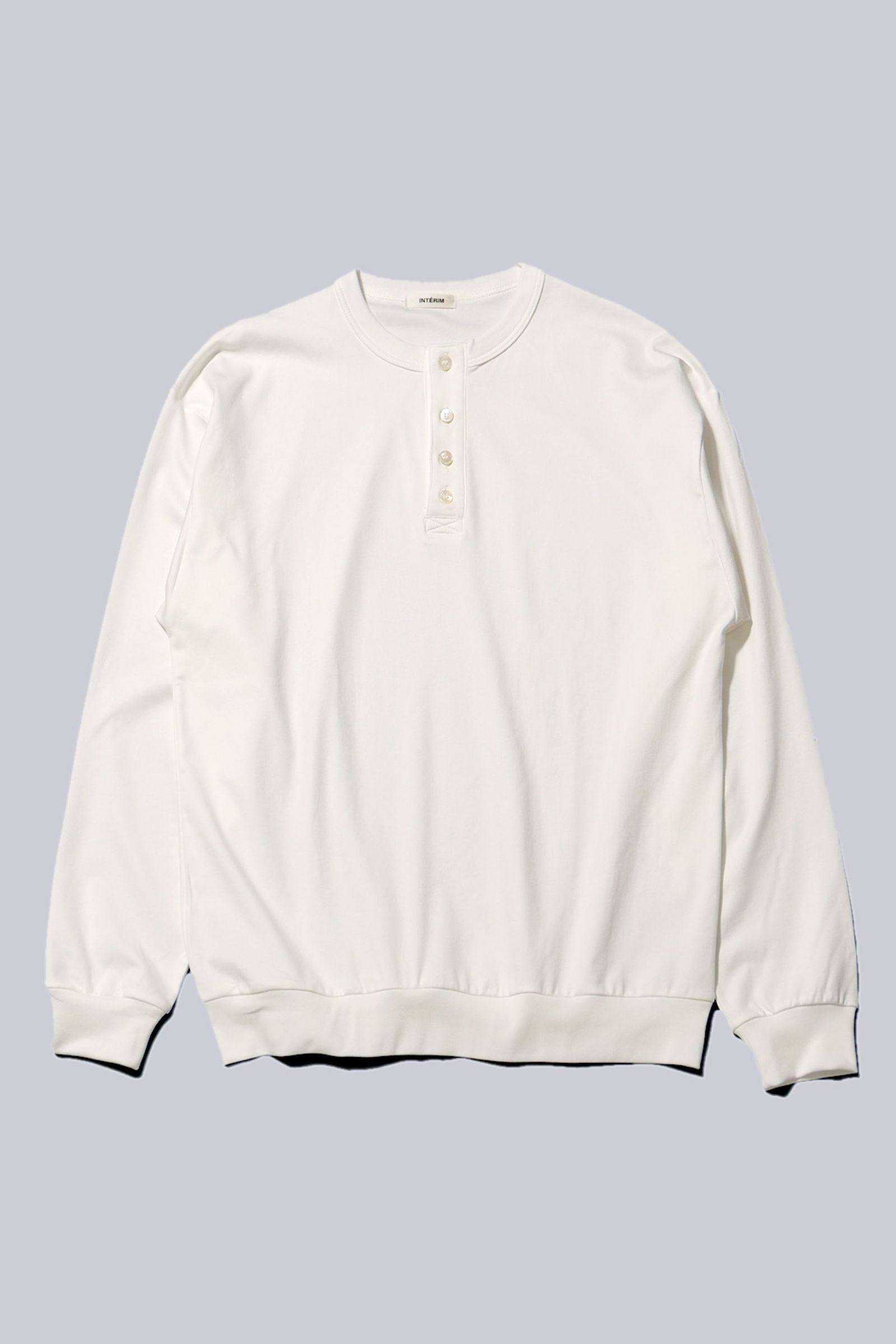 1ST PICKED SUVIN HENRY L/S TEE | WHITE | カットソー