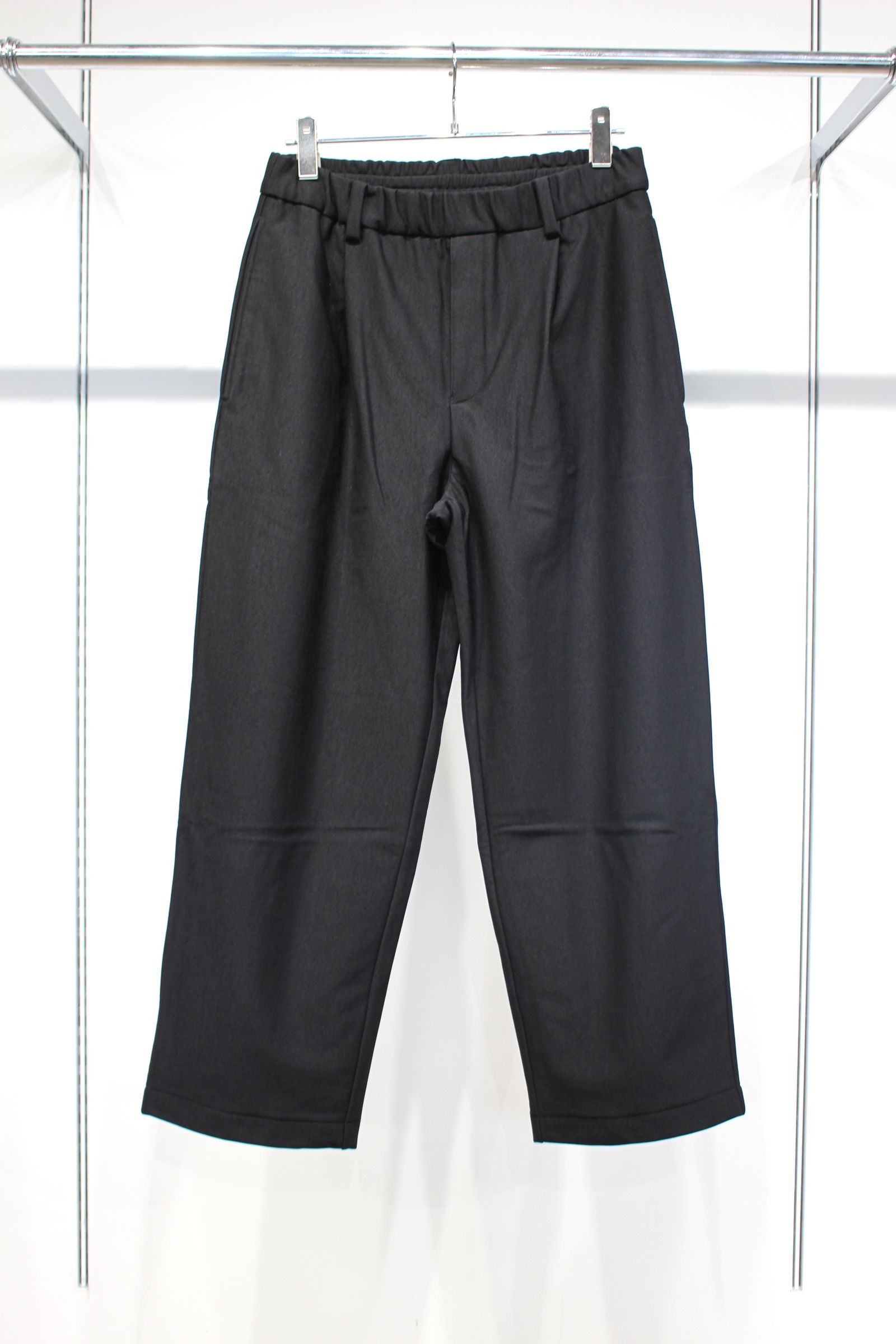 WARM TECH PREMIUM PANTS | COAL BLACK | ワイドパンツ