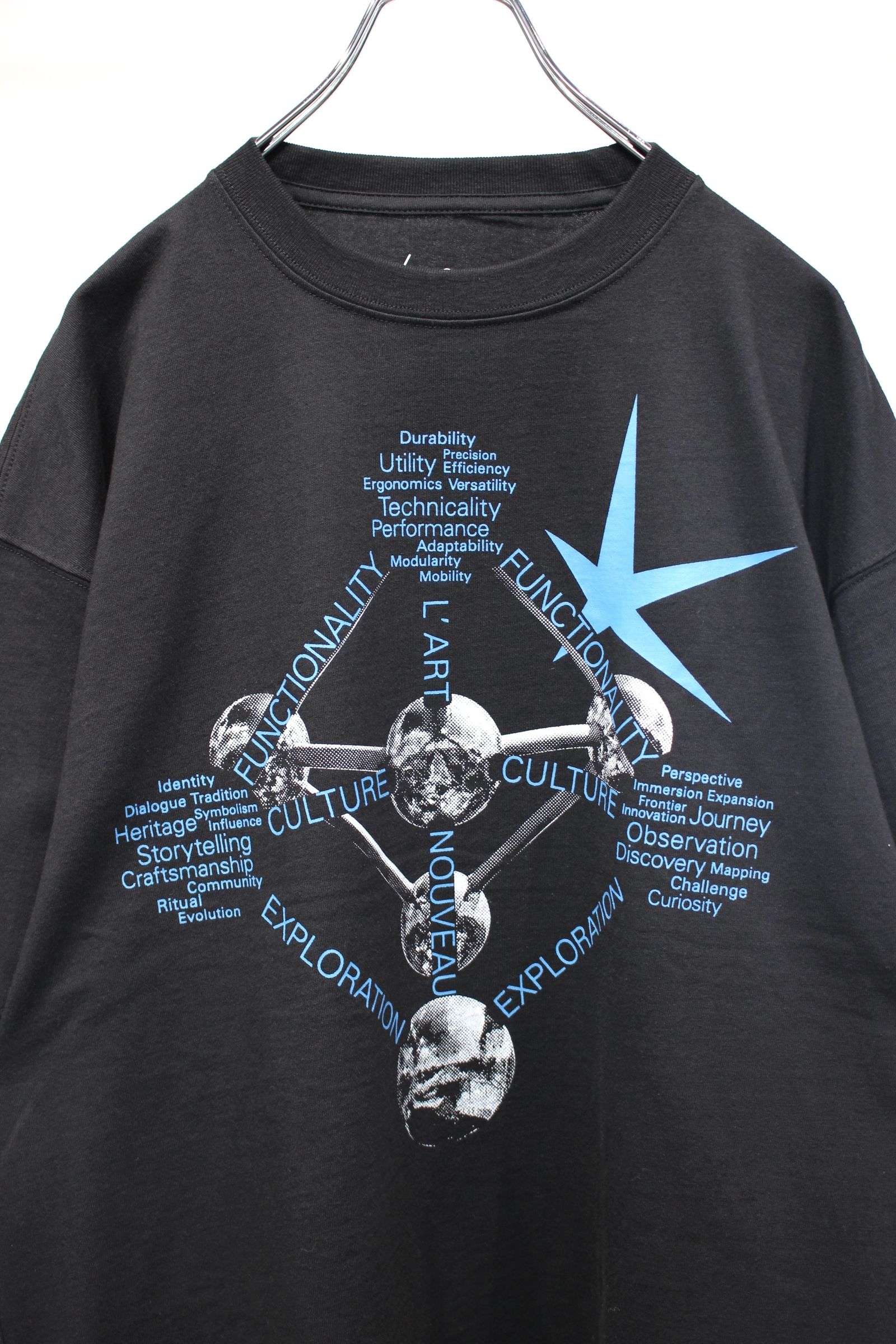 WORDCORE ON ATOMIUM T | Black | カットソー