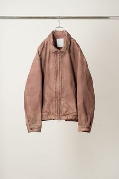 AGING DENIM TUCK JACKET | MARRON | デニムジャケット