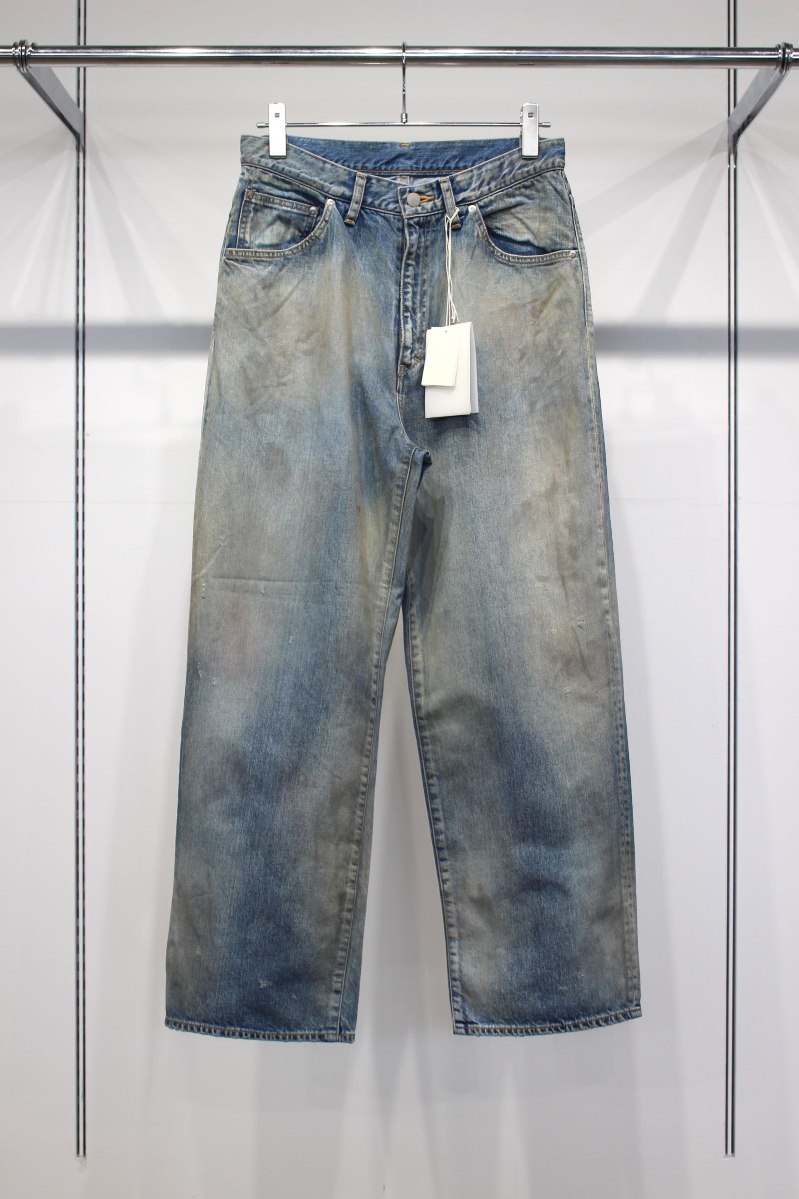 #08 MIDDLE STRAIGHT 5P DENIM PANTS | INDIGO | デニムパンツ