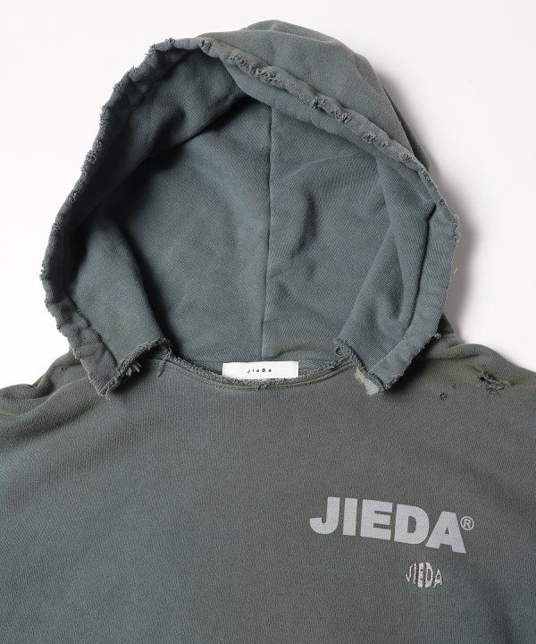 JieDa SWEAT HOODIE/パーカー/グリーン