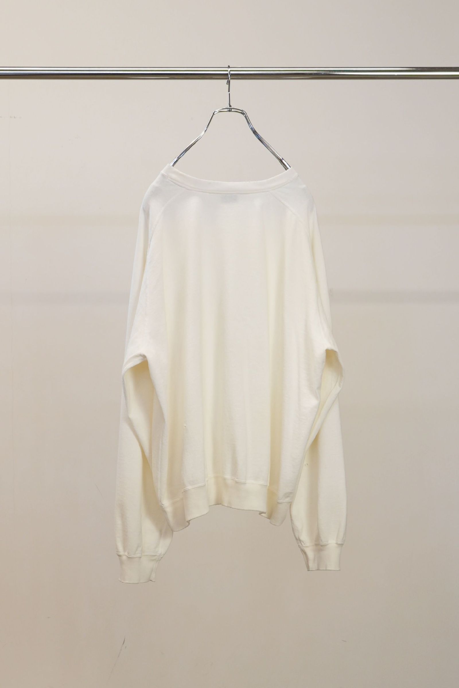 LIGHT LOOP SWEAT SHIRT | WHITE | スウェット