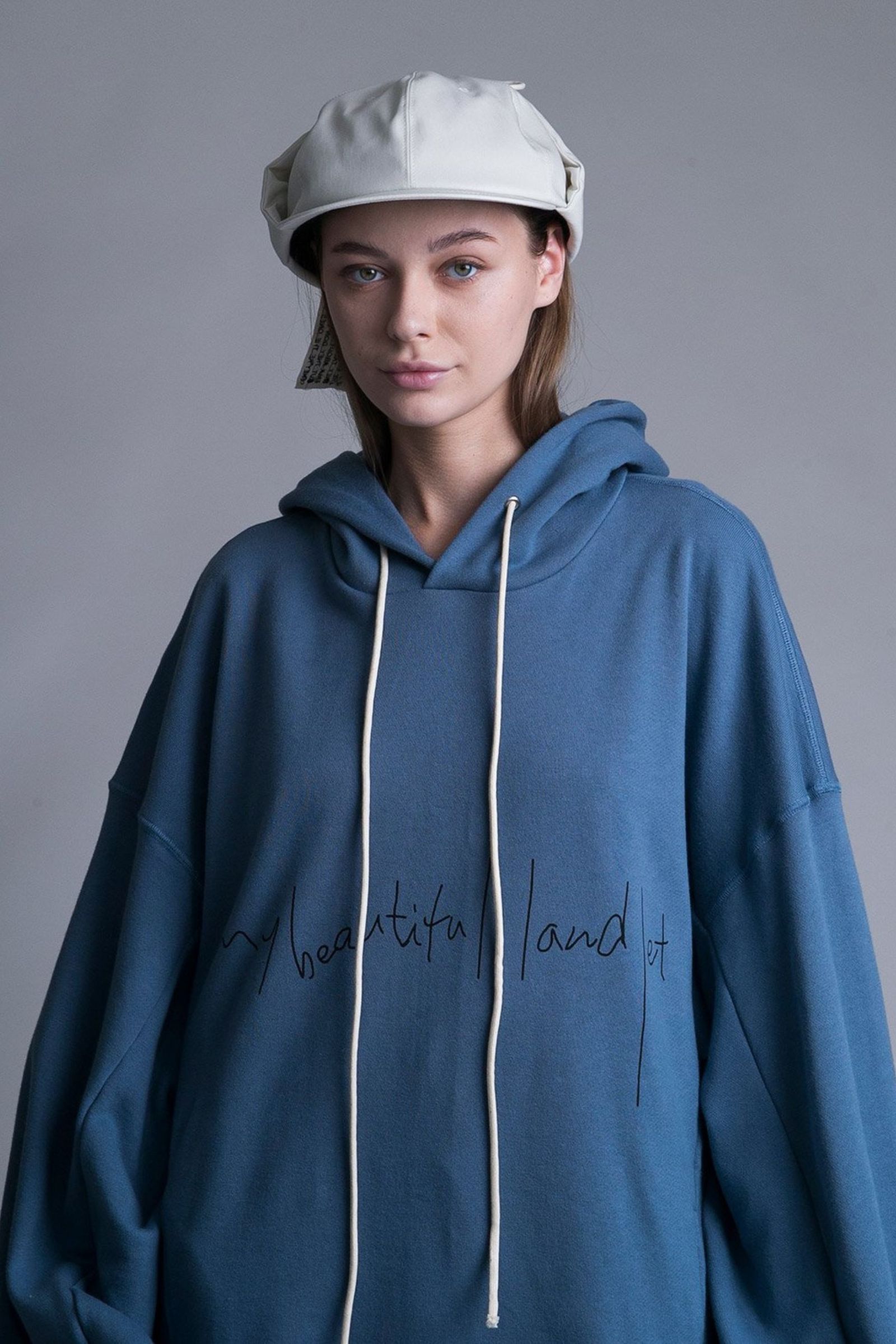 URAKE SWEAT HOODIE/BLUE