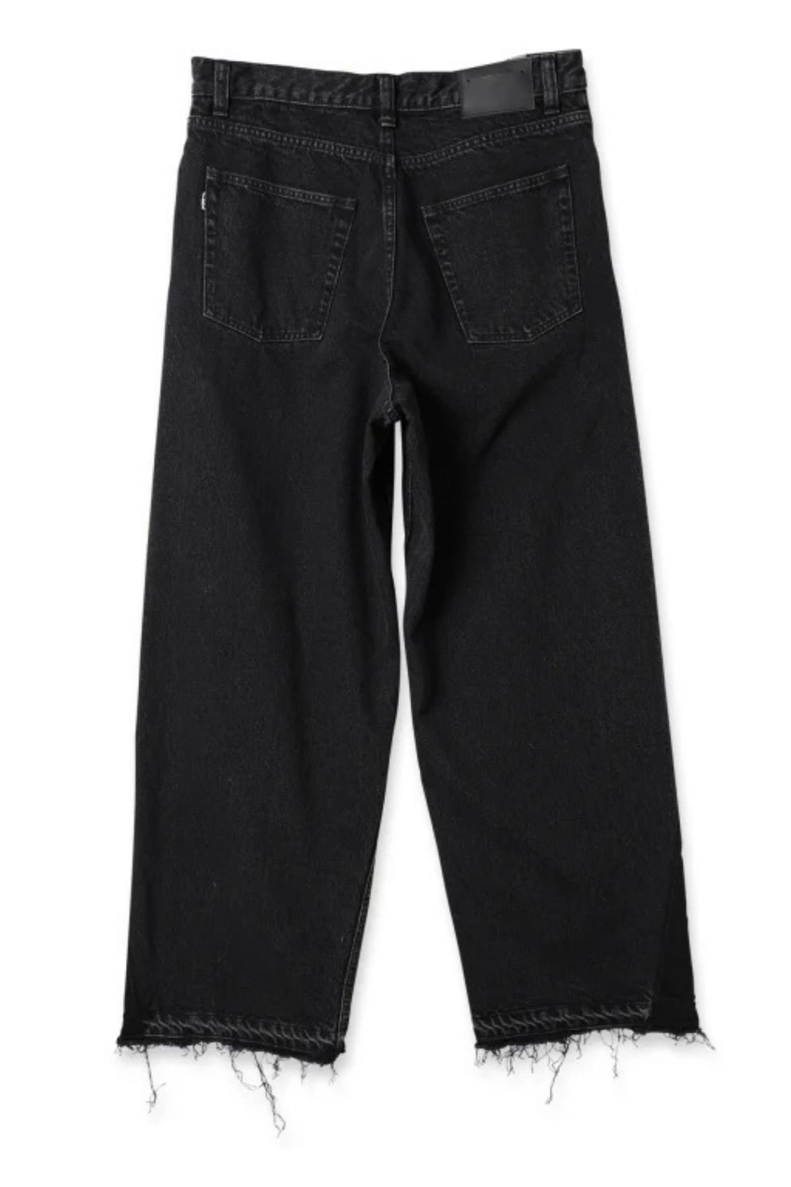 [ラスト1点] USED BAGGY DENIM | BLACK | デニム