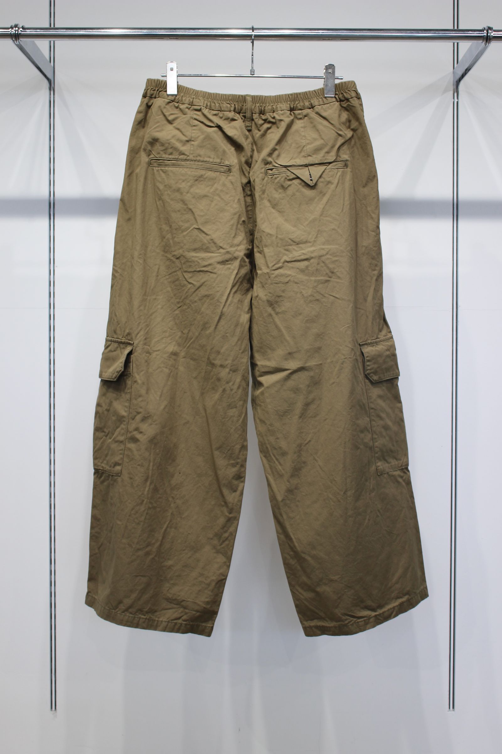 POPLIN CARGO PANTS | OLIVE | カーゴパンツ